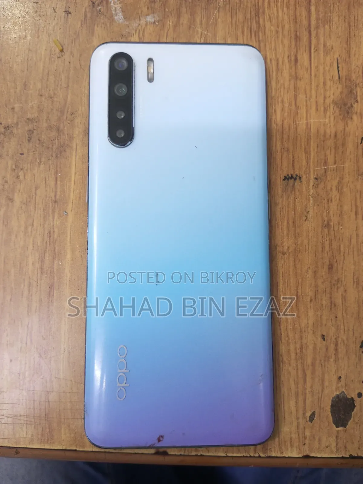 New Oppo F15 256 GB Blue