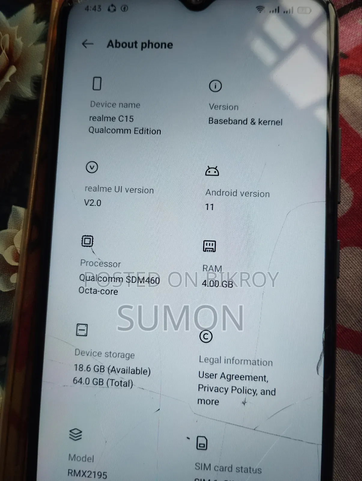 Realme C15 64 GB