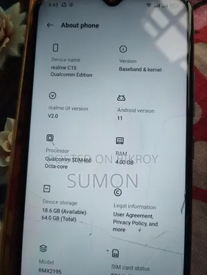 Realme C15 64 GB