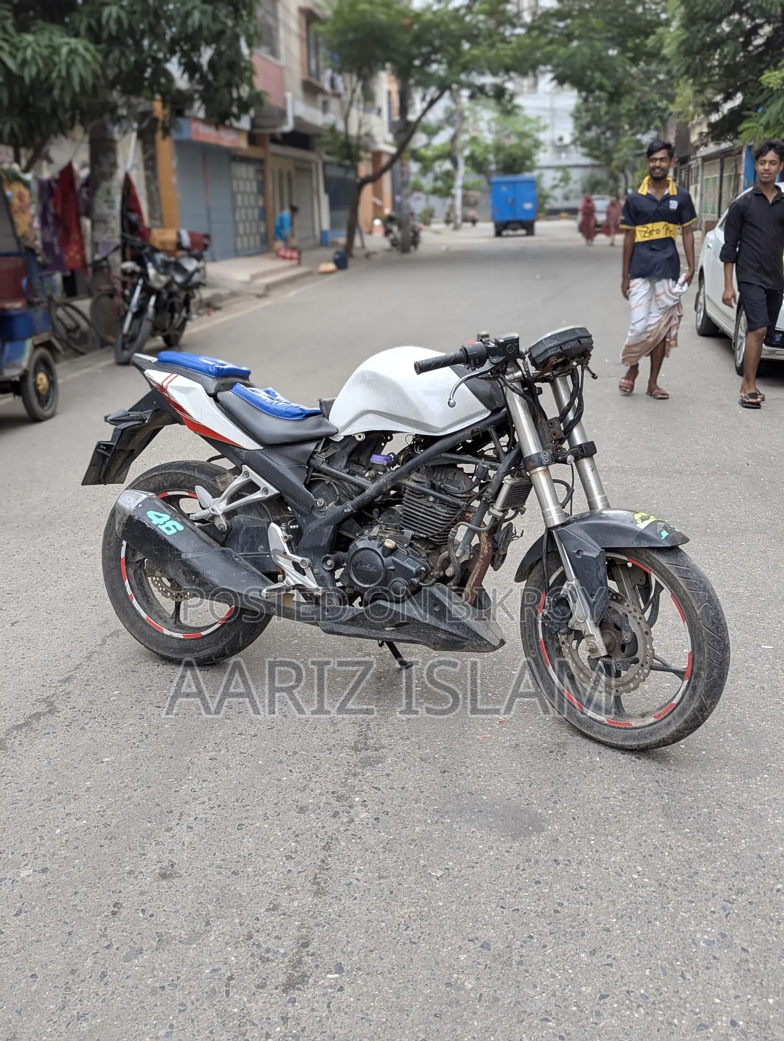 Motorcycle 2020 White