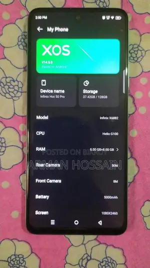 Infinix Hot 50 Pro 256 GB