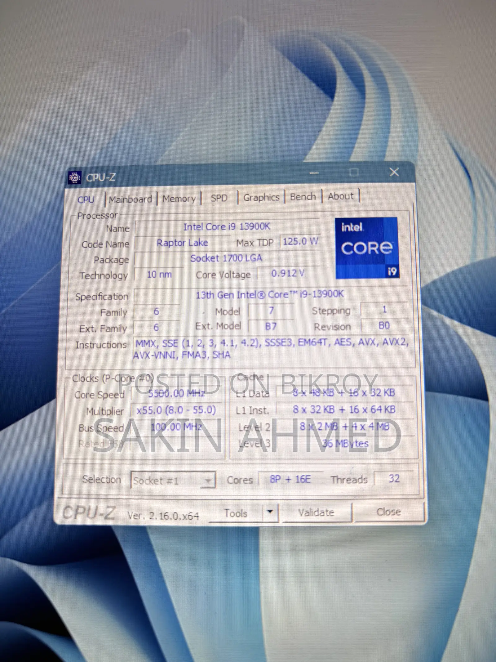 Desktop Computer Gigabyte GA-H110MSTX-HD3-ZK 16GB Intel SSD 3T