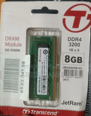 📌Sell Post
Transcend 8gb Ddr4 3200mhz Laptop Ram