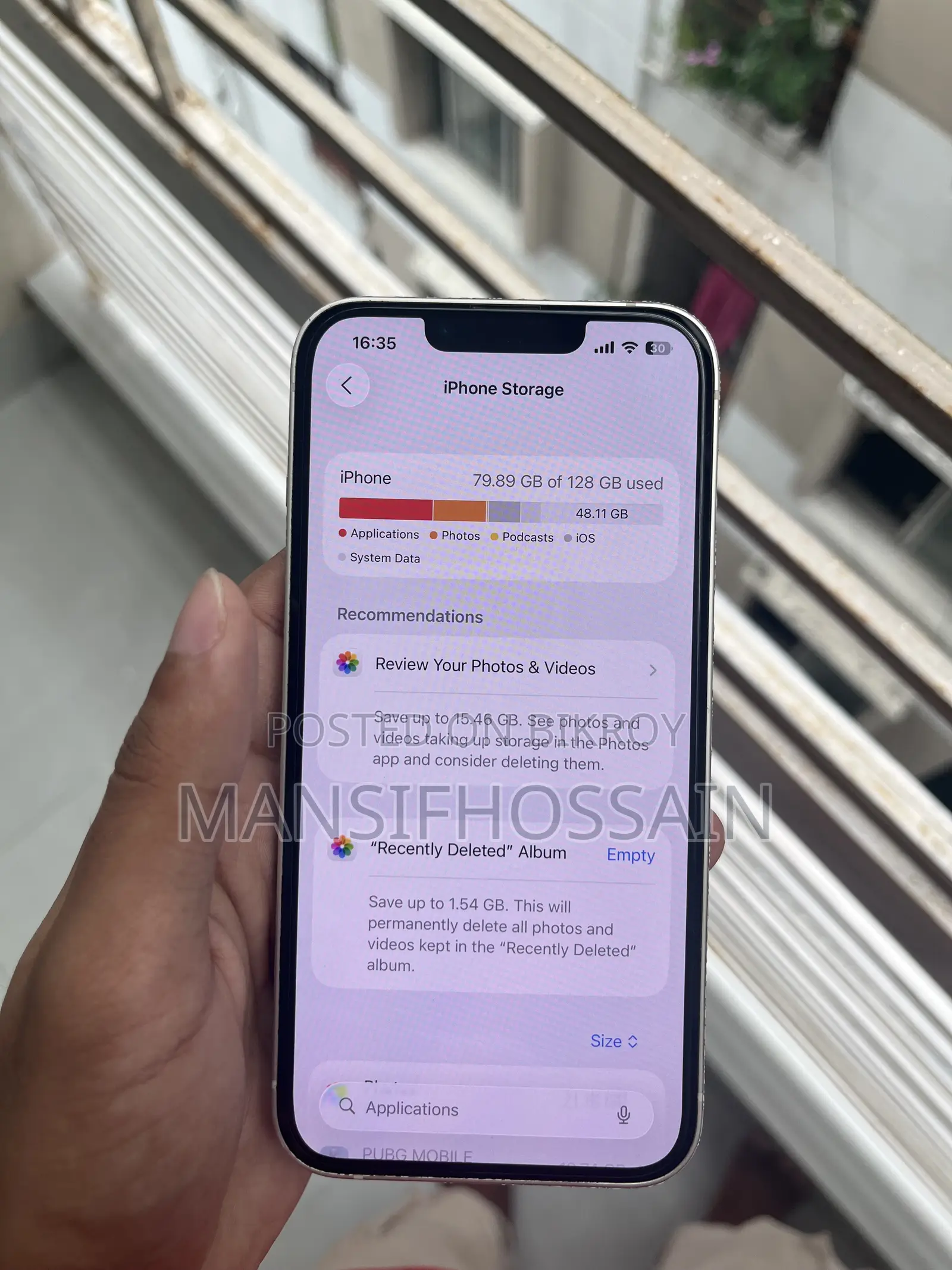 অ্যাপল আইফোন ১৩ ১২৮ জিবি সাদা