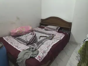 পুরাতন মেহগনি কাঠের ডাবল বেড