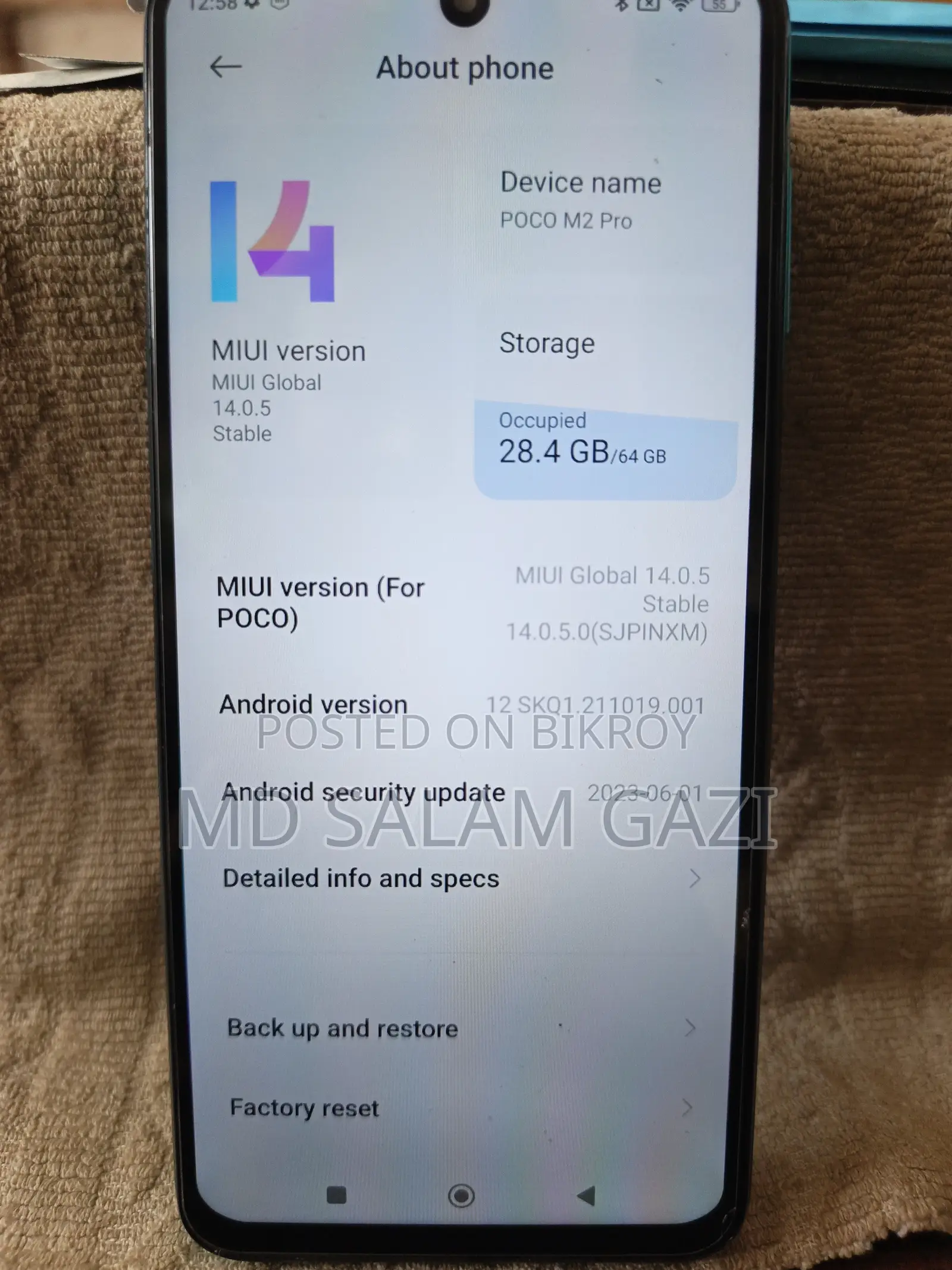 Xiaomi Poco M2 Pro 64 GB Blue