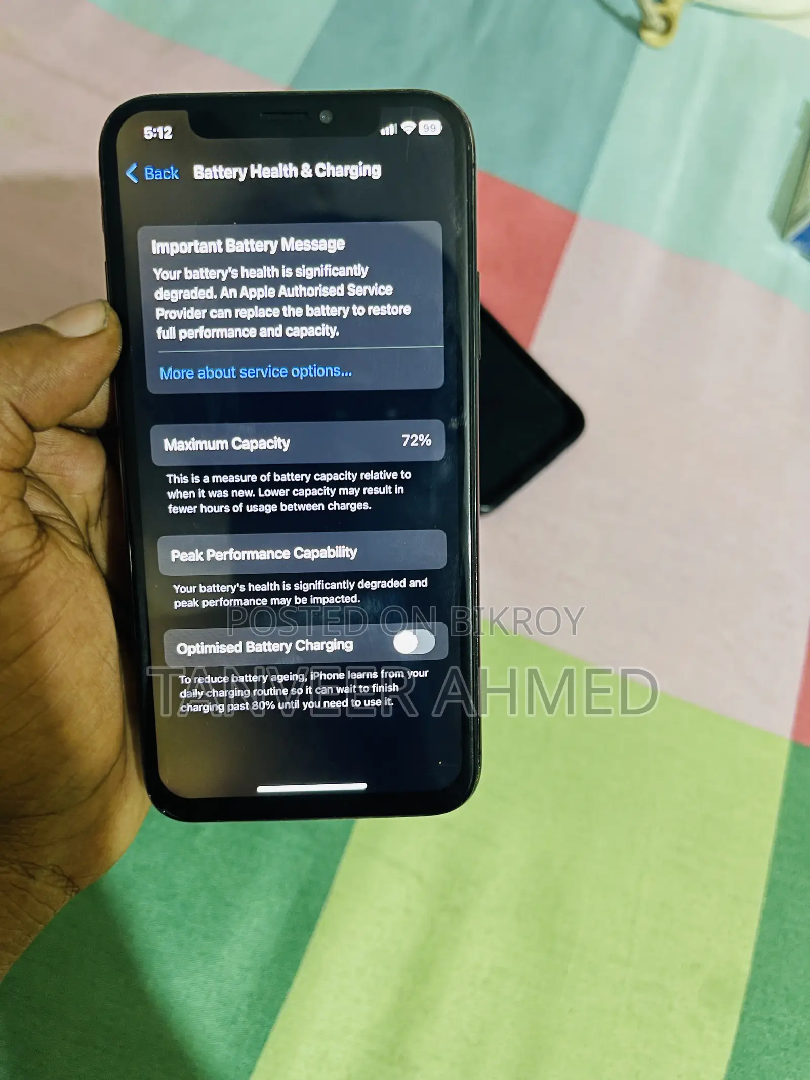 Apple iPhone X 256 GB Black