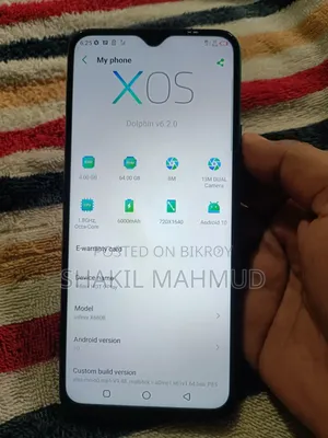 Infinix 64 GB Blue