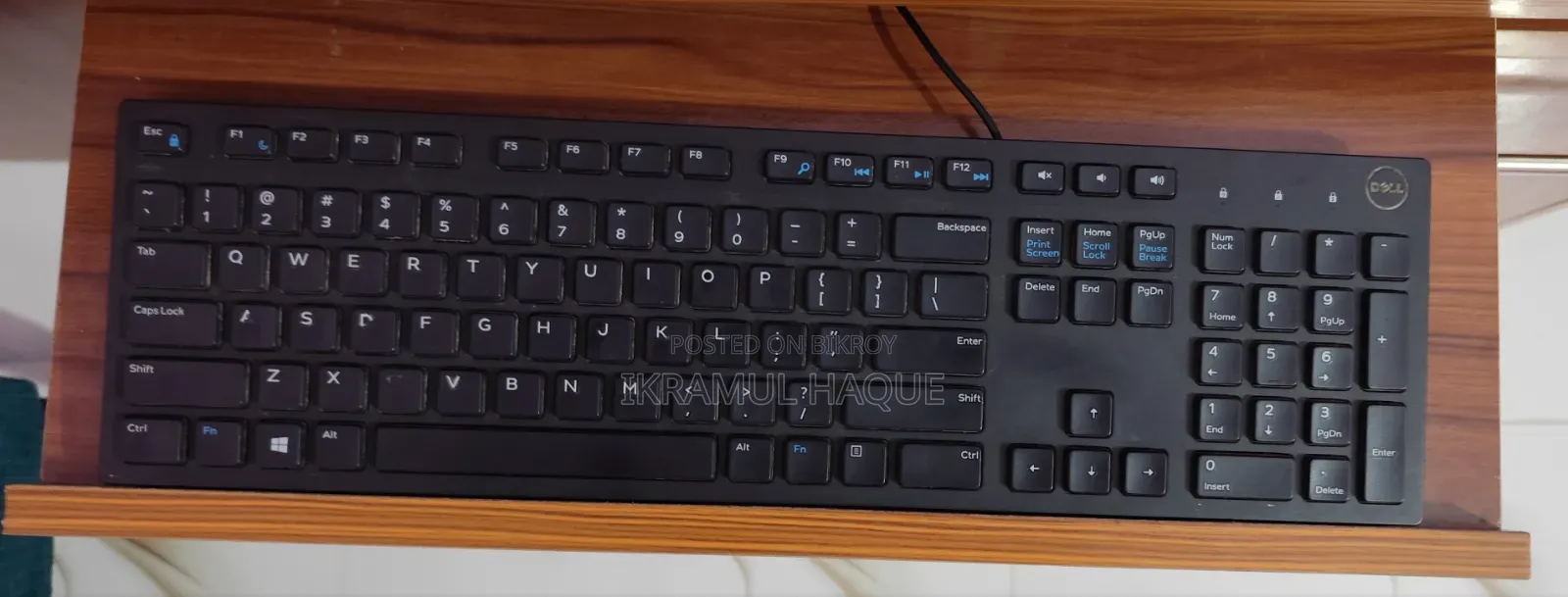 Dell Wired Keyboard Kb216-black