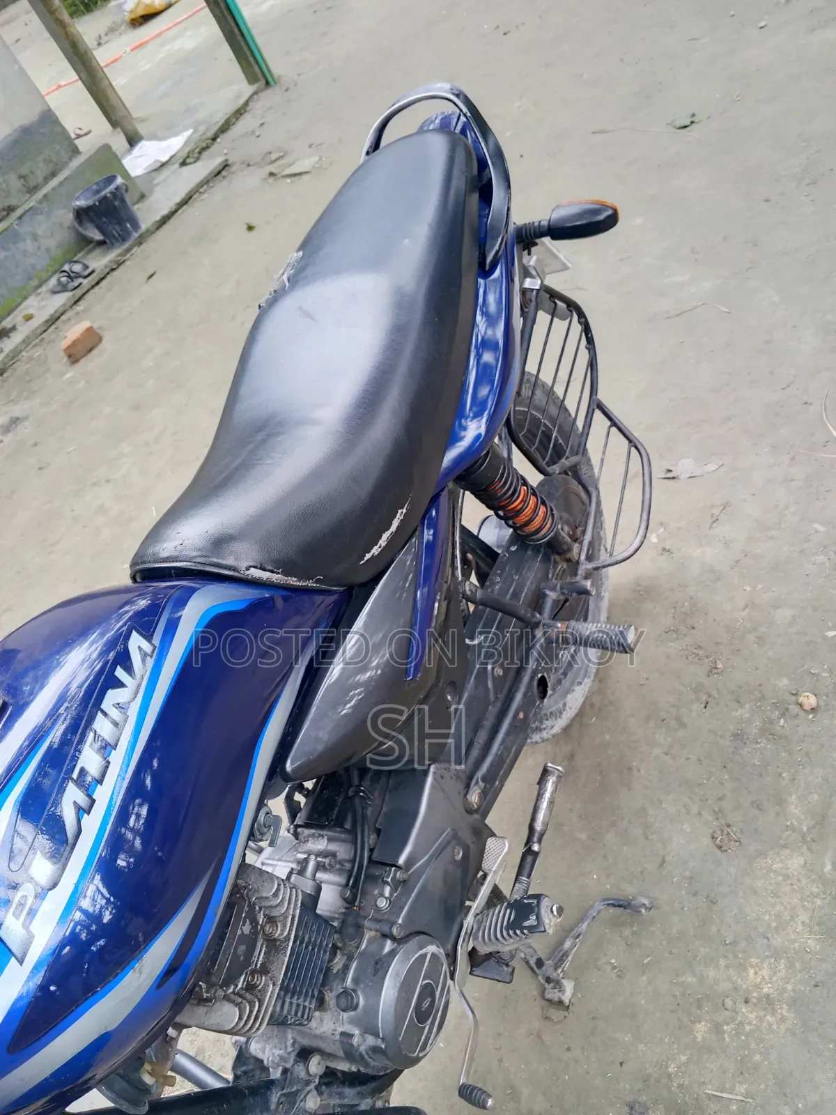Bajaj Platina 100 2015 Blue