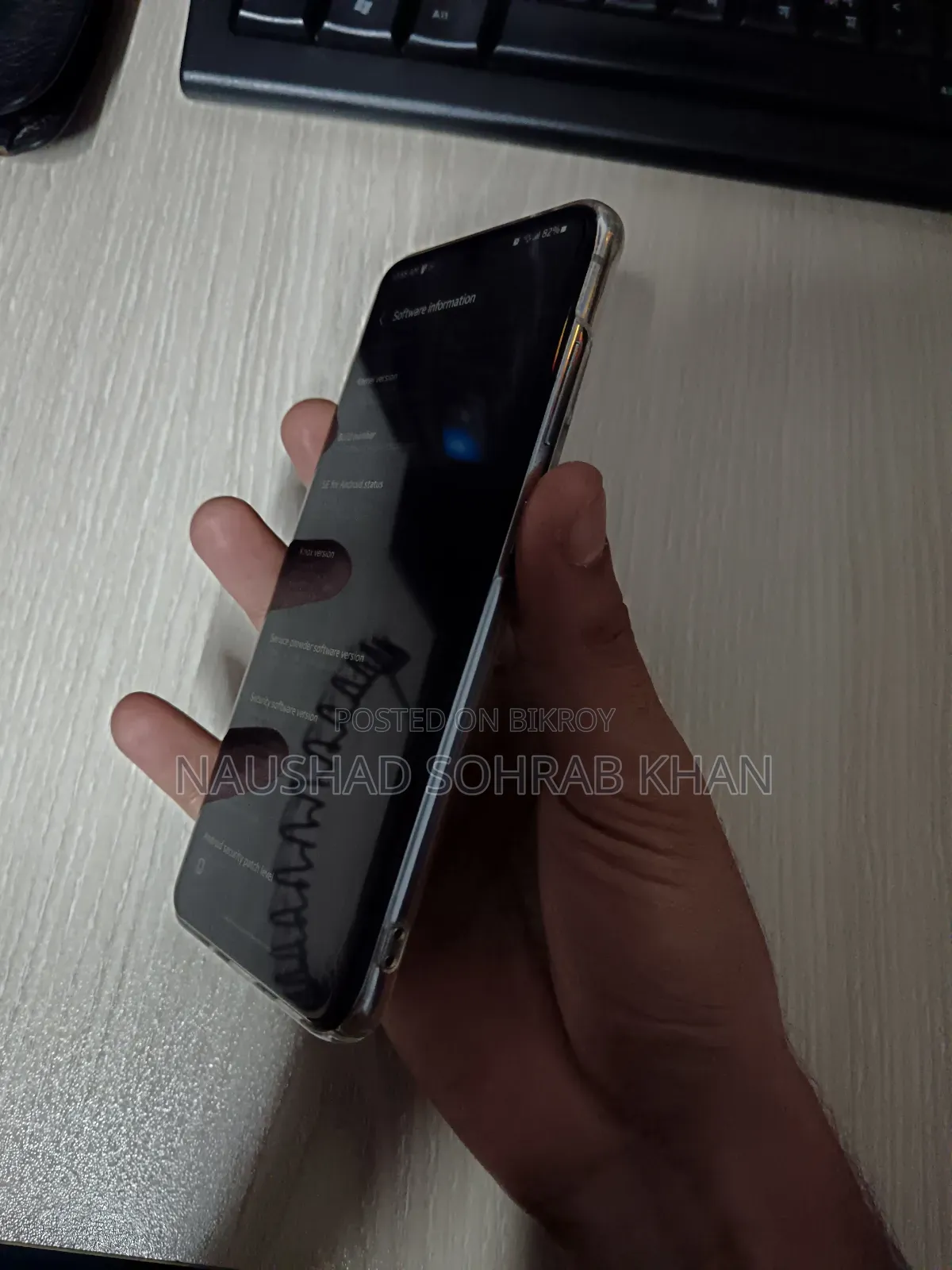Samsung Galaxy S20 5G Uw 128 GB Black