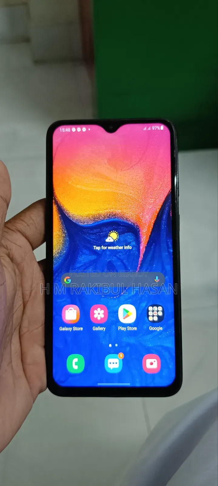 Samsung A10 32 GB Black