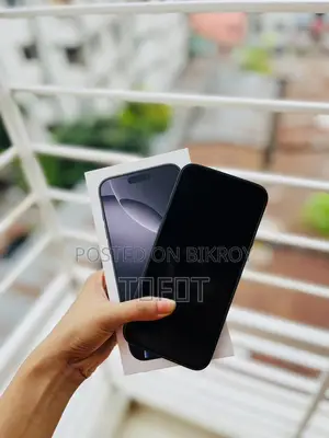 New Apple iPhone 16 Pro Max 256 GB Black
