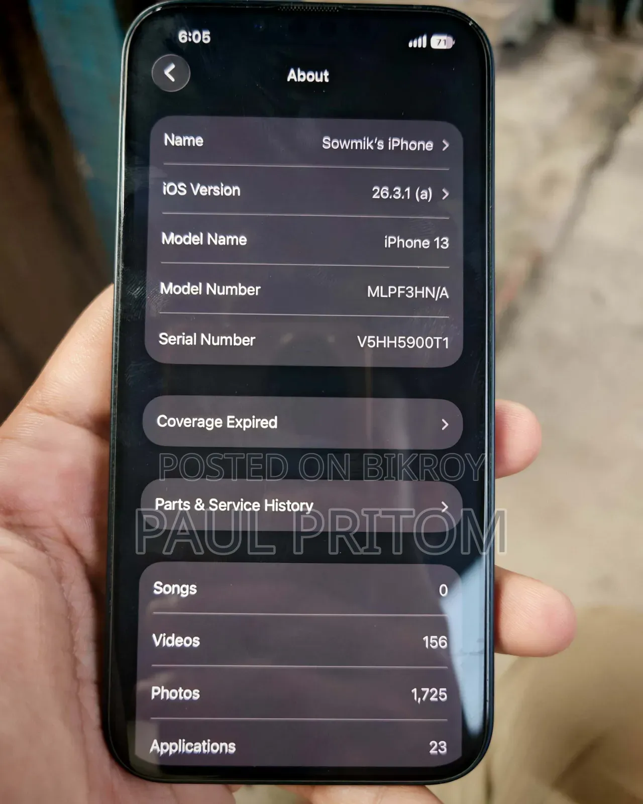 Apple iPhone 13 128 GB Black