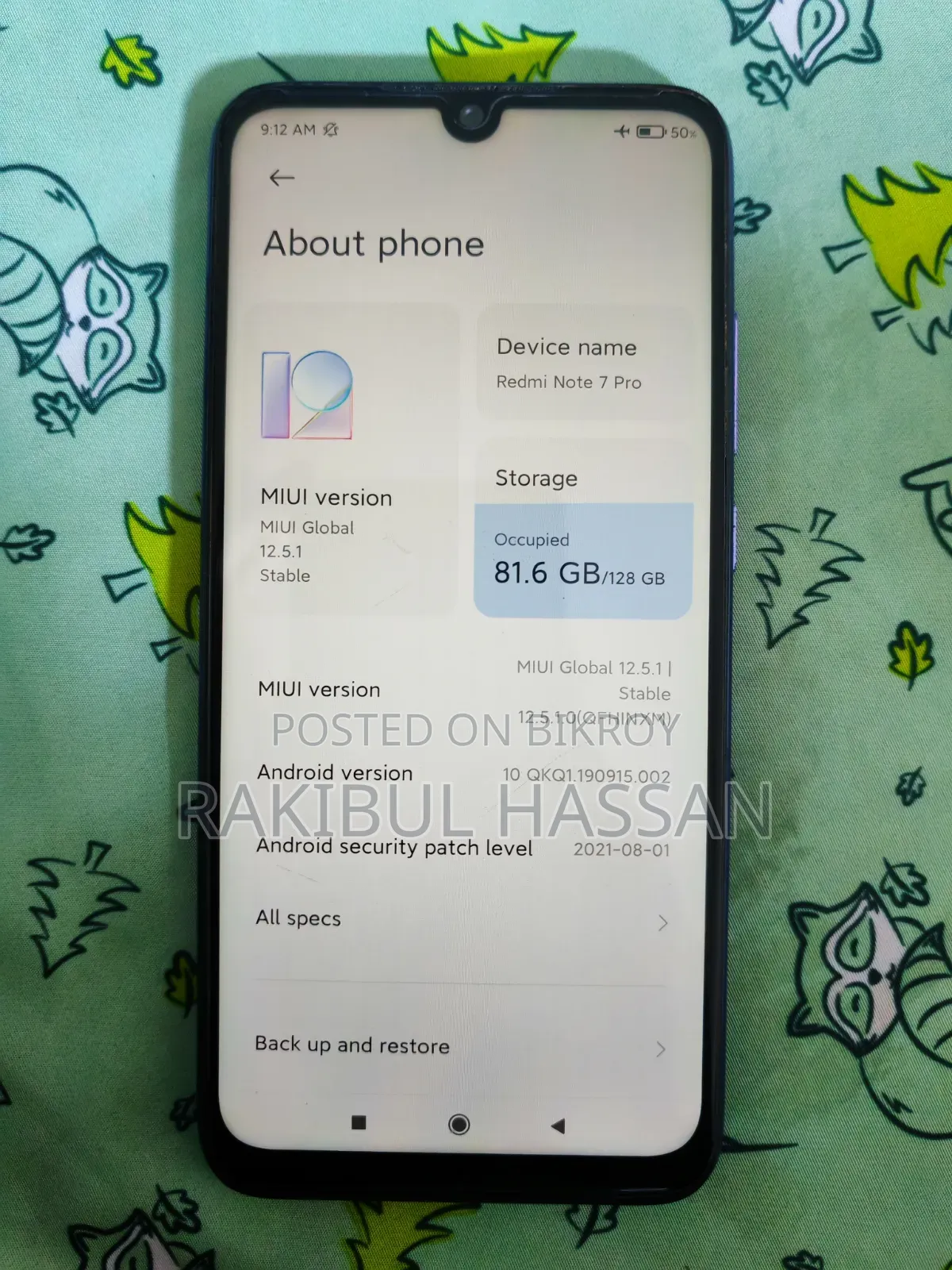Xiaomi Redmi Note 7 Pro 128 GB Blue
