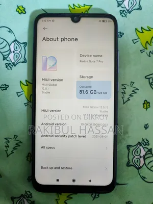 Xiaomi Redmi Note 7 Pro 128 GB Blue