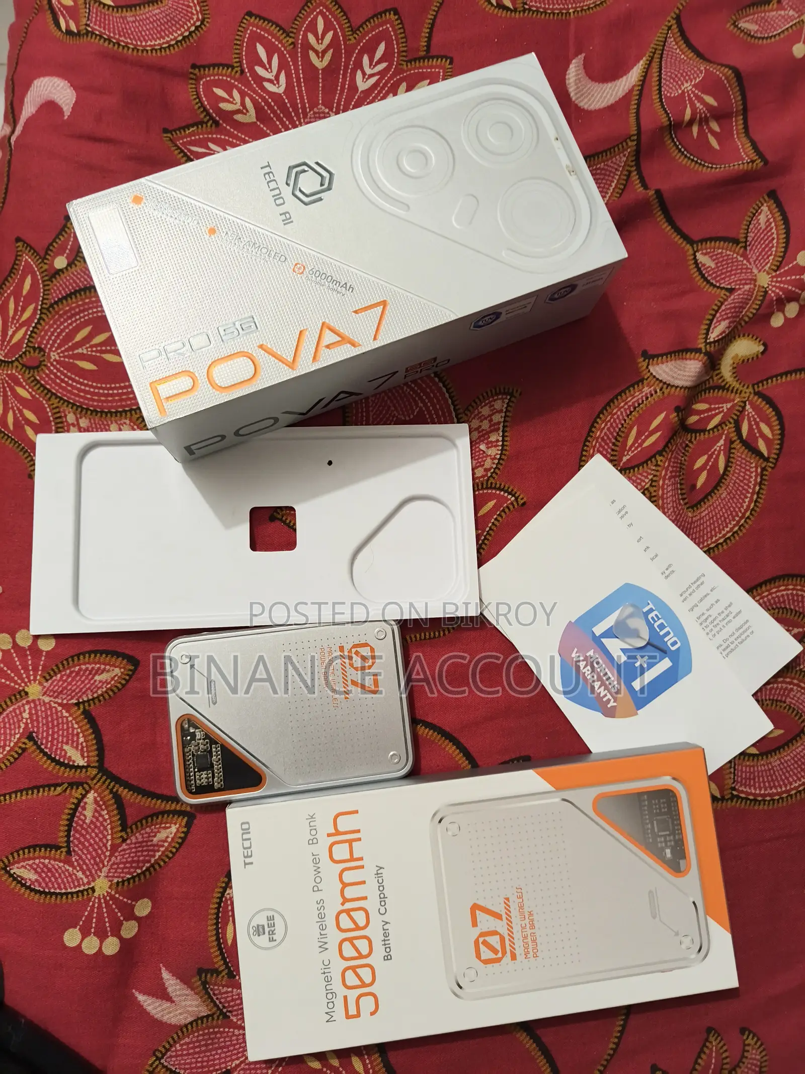 Tecno Pova 7 Pro 5G 256 GB Black