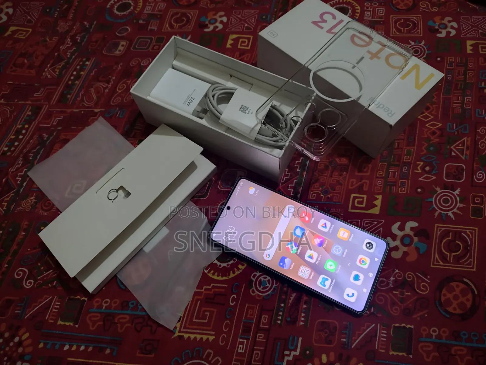 New Mobile Phone 256 GB Blue
