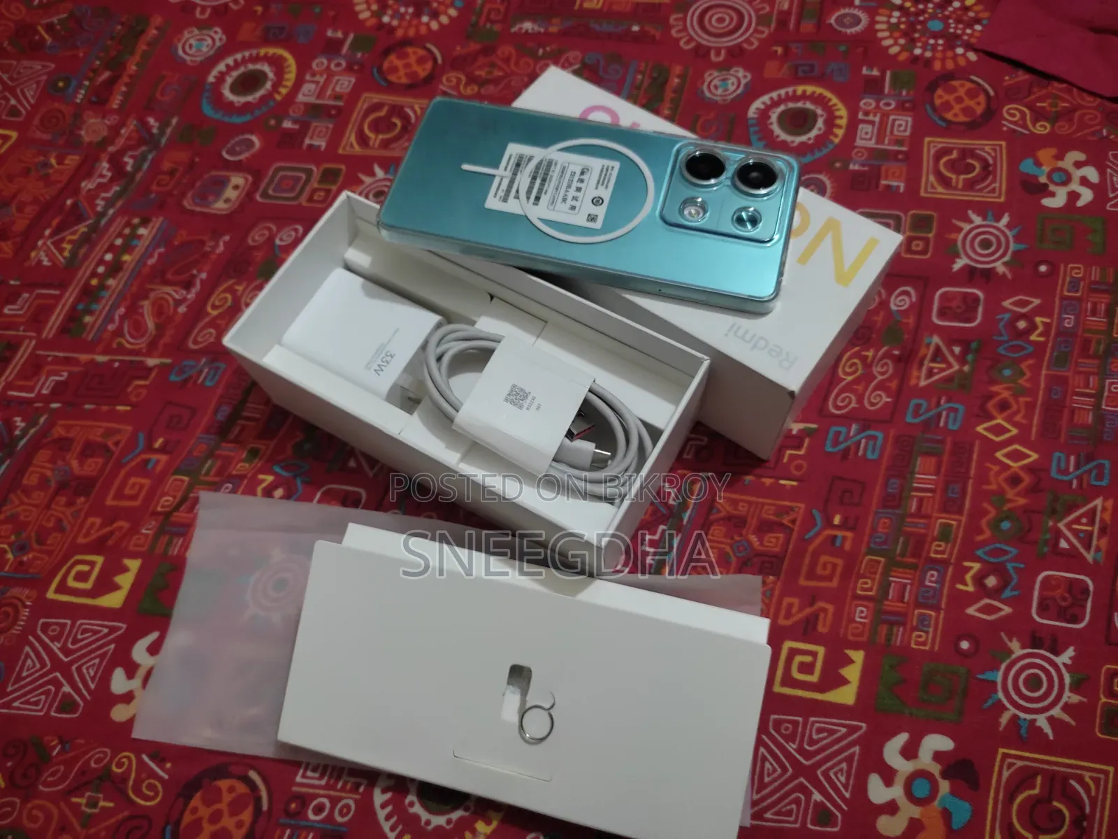 New Mobile Phone 256 GB Blue