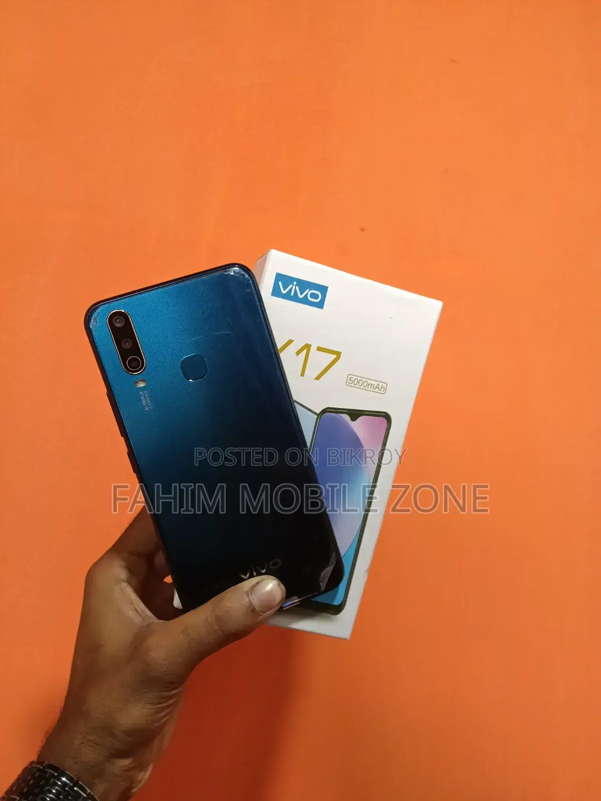New Vivo Y17 256 GB Blue