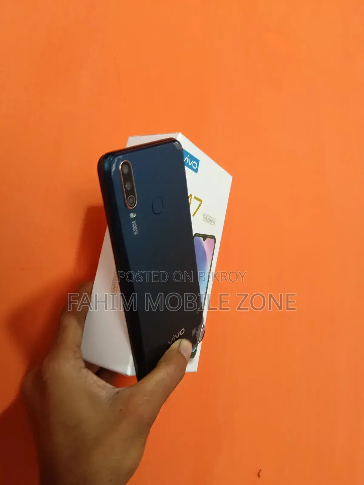 New Vivo Y17 256 GB Blue