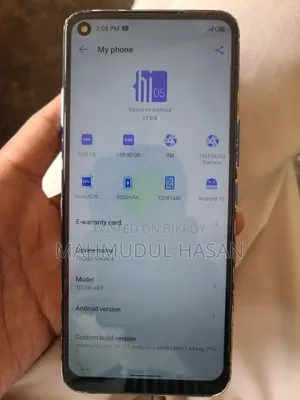 Tecno 128 GB Blue