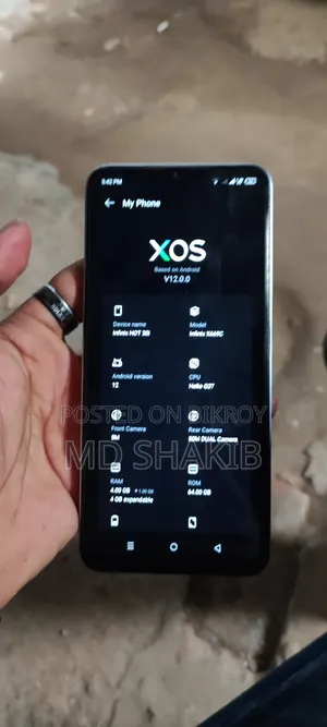 Infinix Hot 30i 128 GB Black