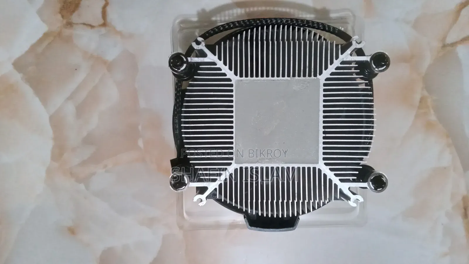 Amd Ryzen Cpu Cooler Fan (4 Pin Workstation Radiator)