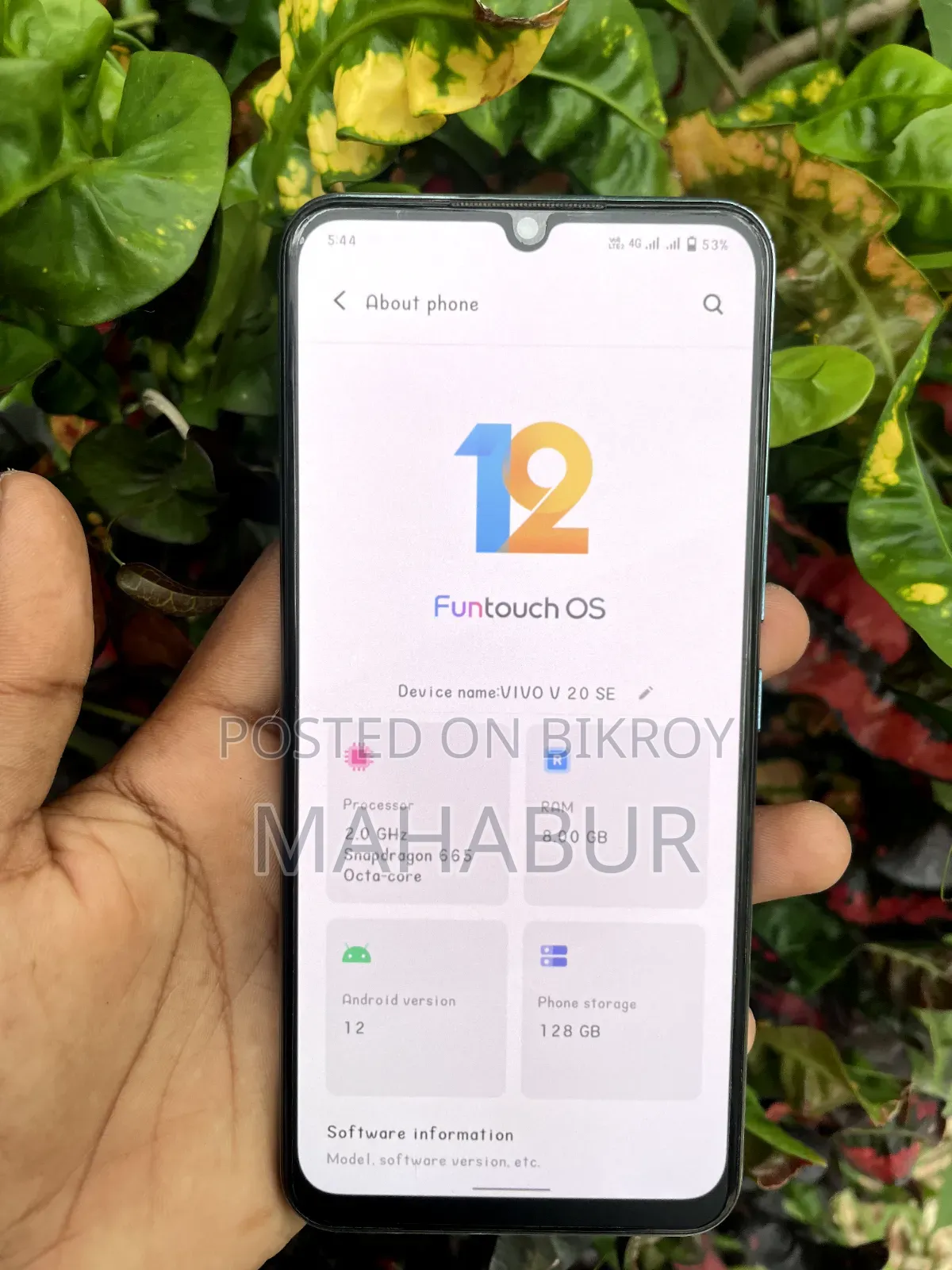 Vivo V20 SE 128 GB