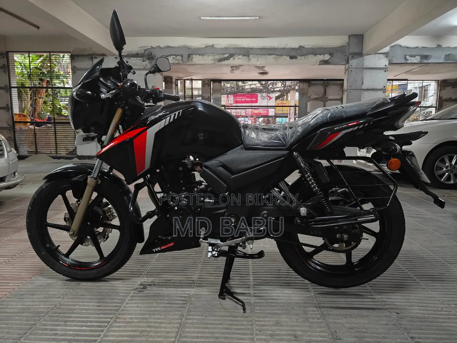 TVS Apache RTR 160 2V ABS 2024 Black
