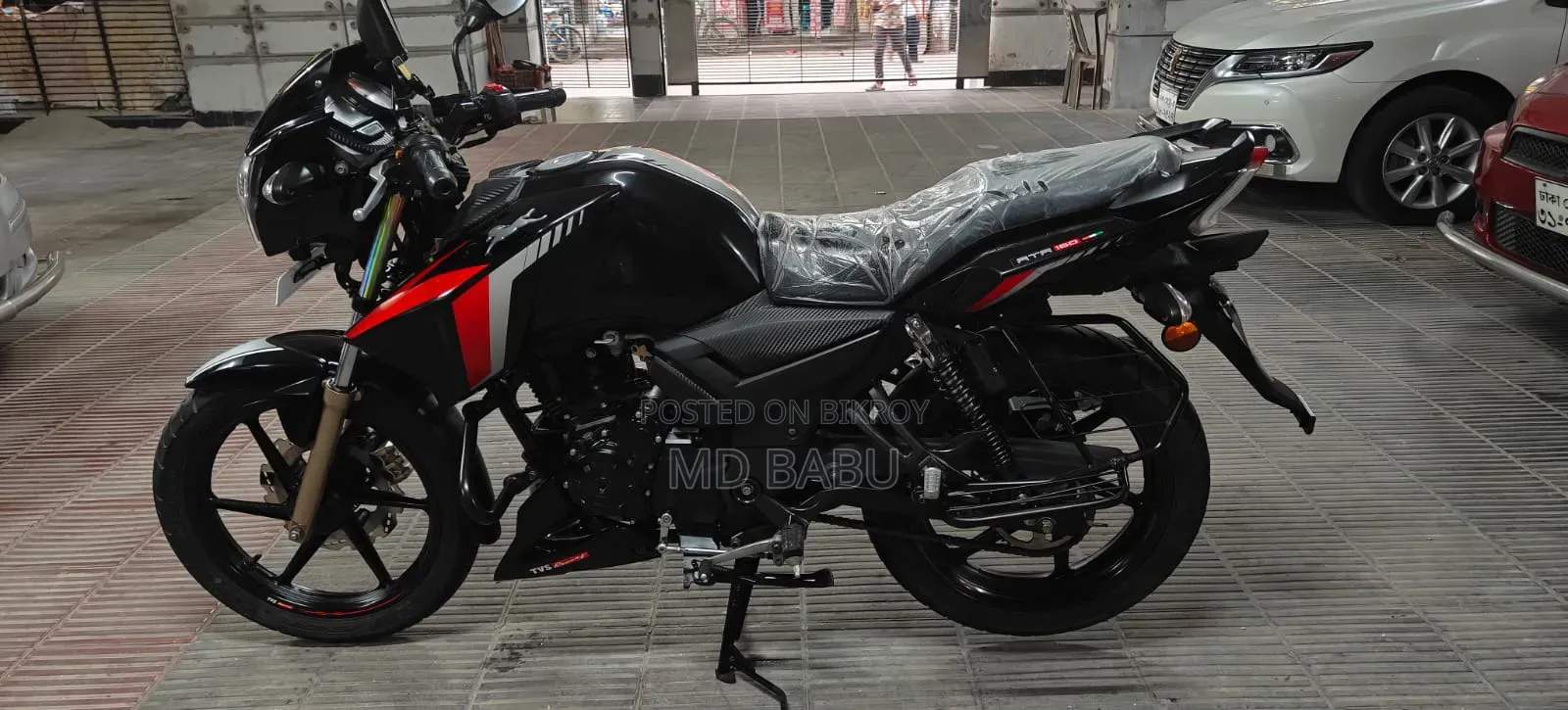 TVS Apache RTR 160 2V ABS 2024 Black