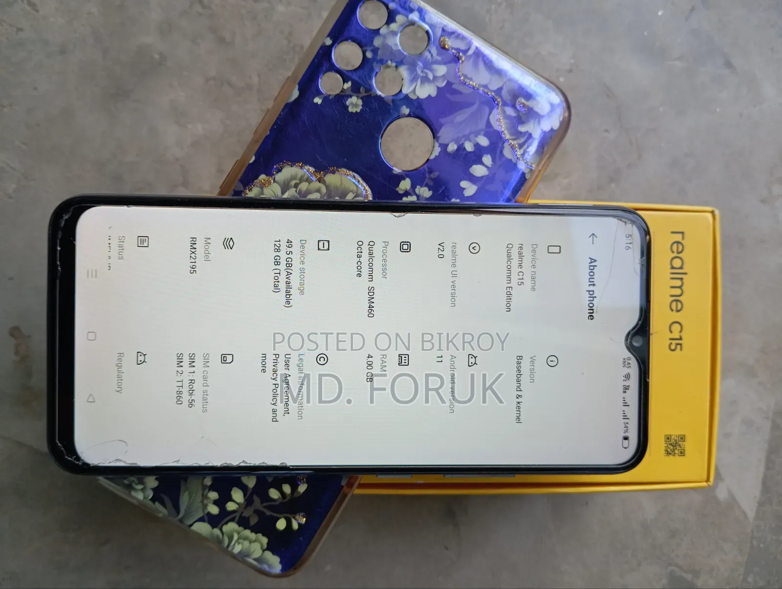 Realme C15 Qualcomm Edition 128 GB Gray