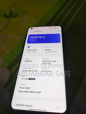 Realme X7 (India) 128 GB Silver