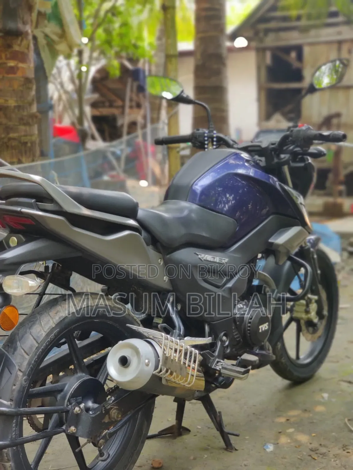 TVS Raider 125 2024 Purple