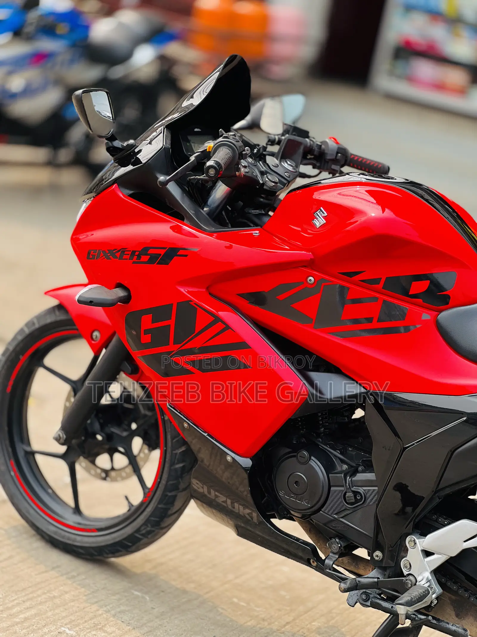 Suzuki Gixxer SF 2022 Red