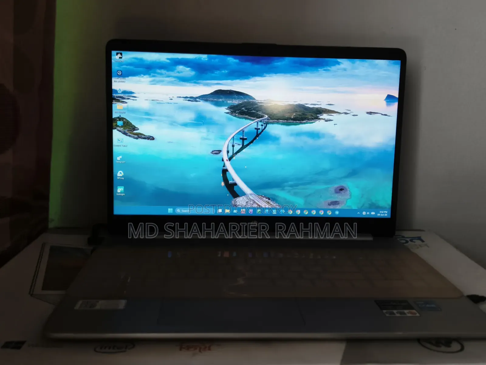 Laptop HP 15s 8GB Intel Core I3 SSD 512GB