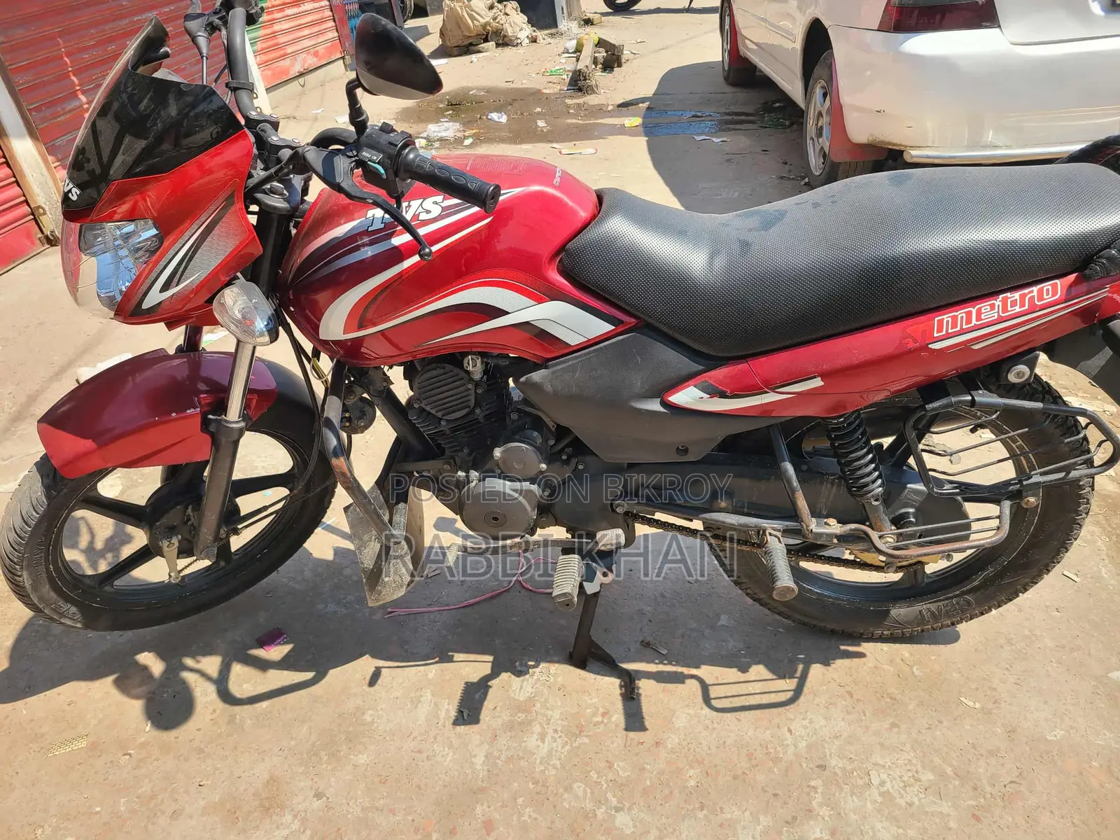 TVS Metro 2018 Red