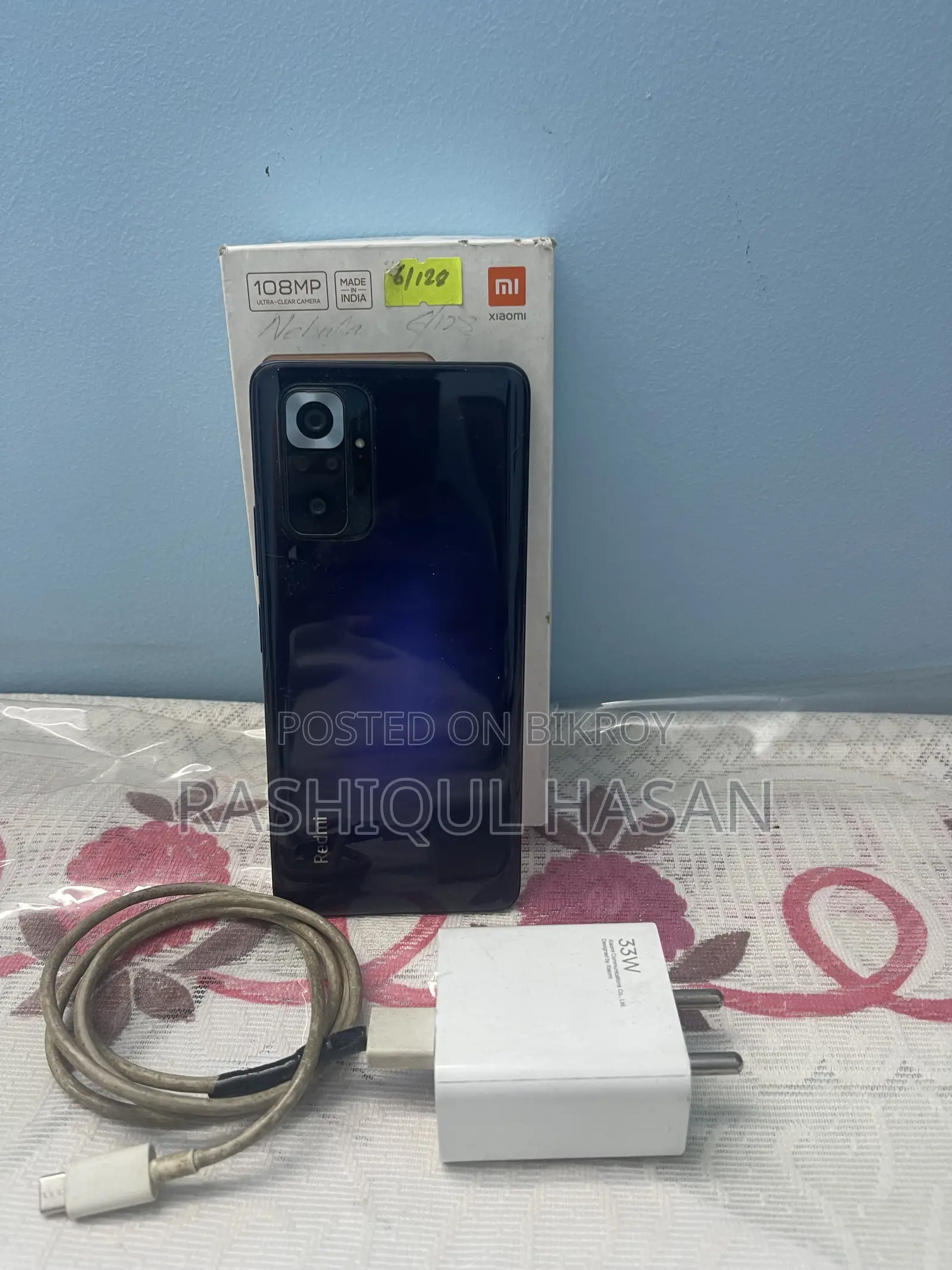 Xiaomi Redmi Note 10 Pro Max 128 GB Blue