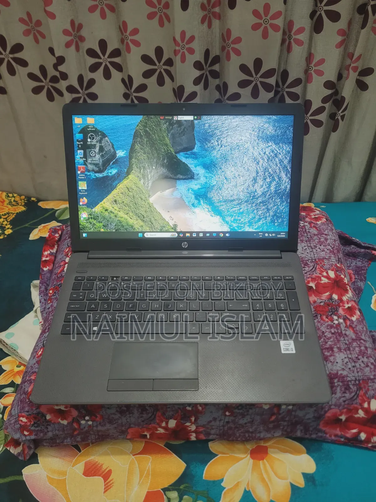 Laptop HP 250 G7 4GB Intel Core i3 HDD+SSD 1TB