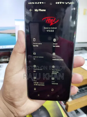 Itel P55 128 GB Rose Gold