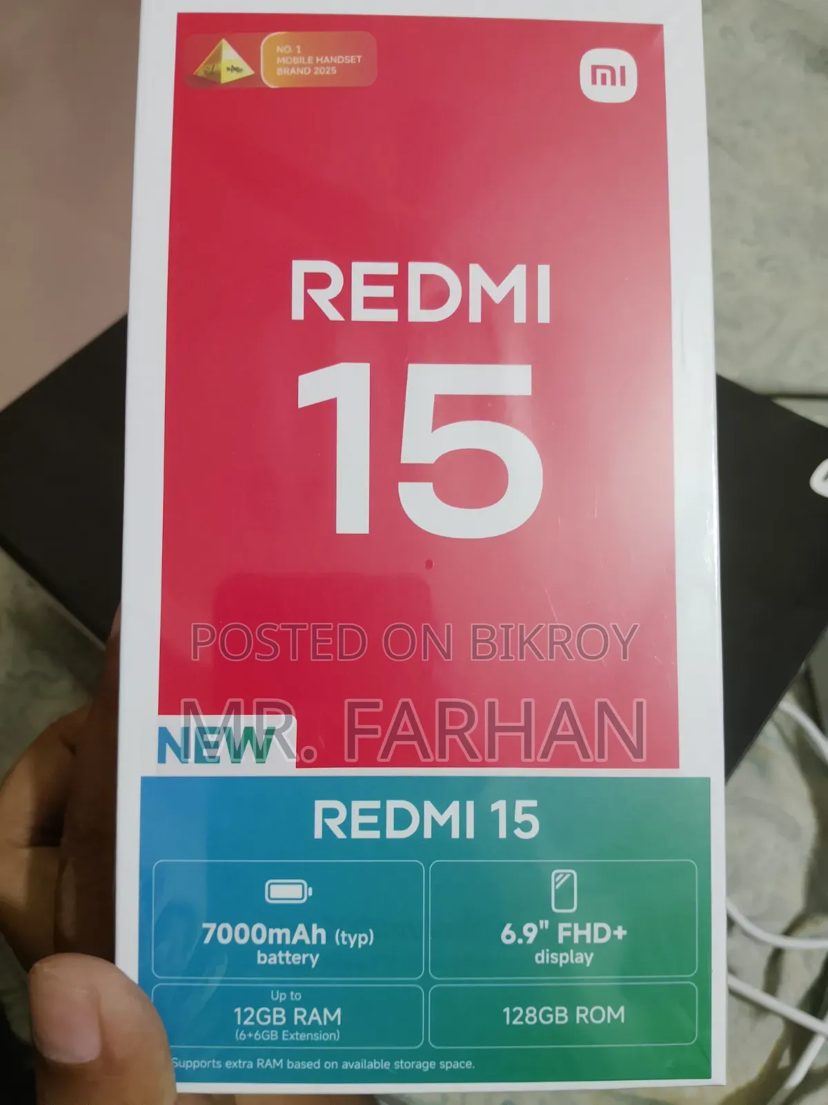 Xiaomi Redmi 15 128 GB Purple