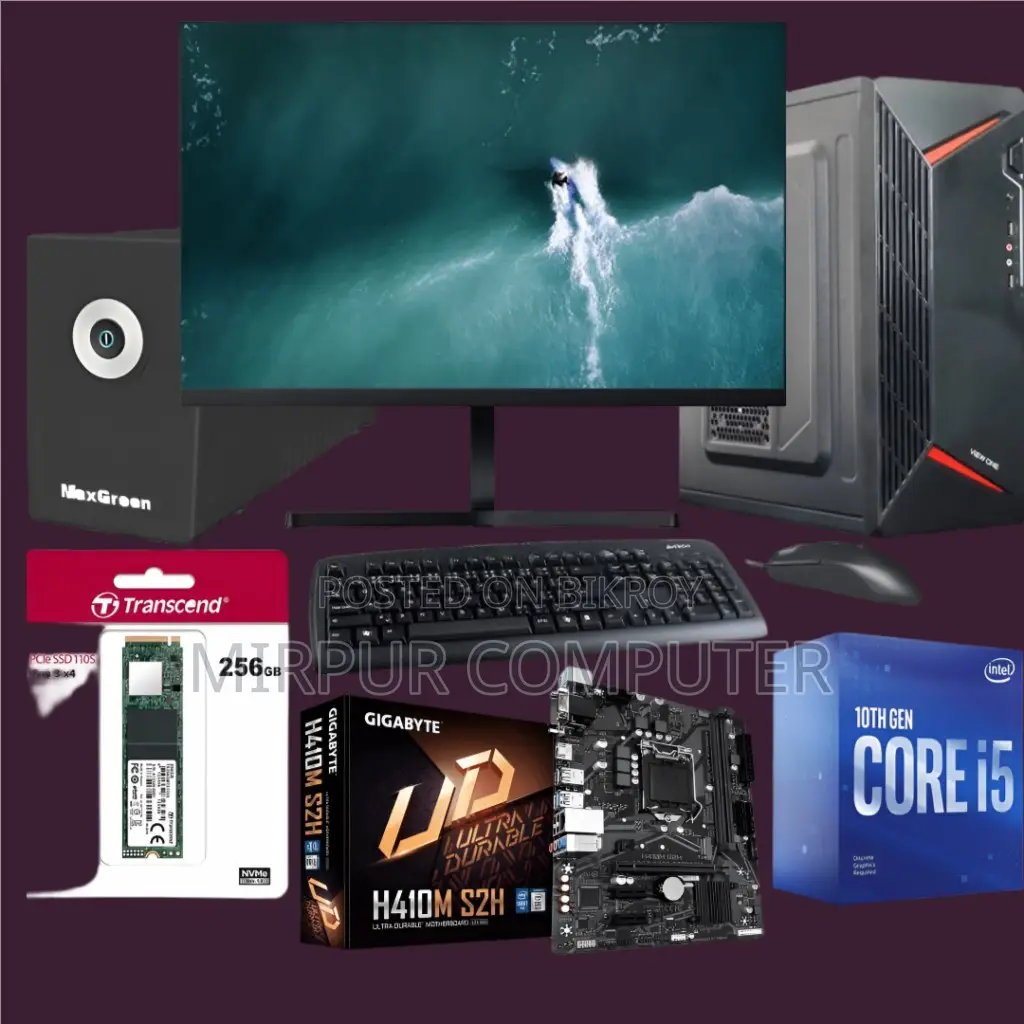 New Desktop Computer 8GB Intel Core I5 SSD 128GB