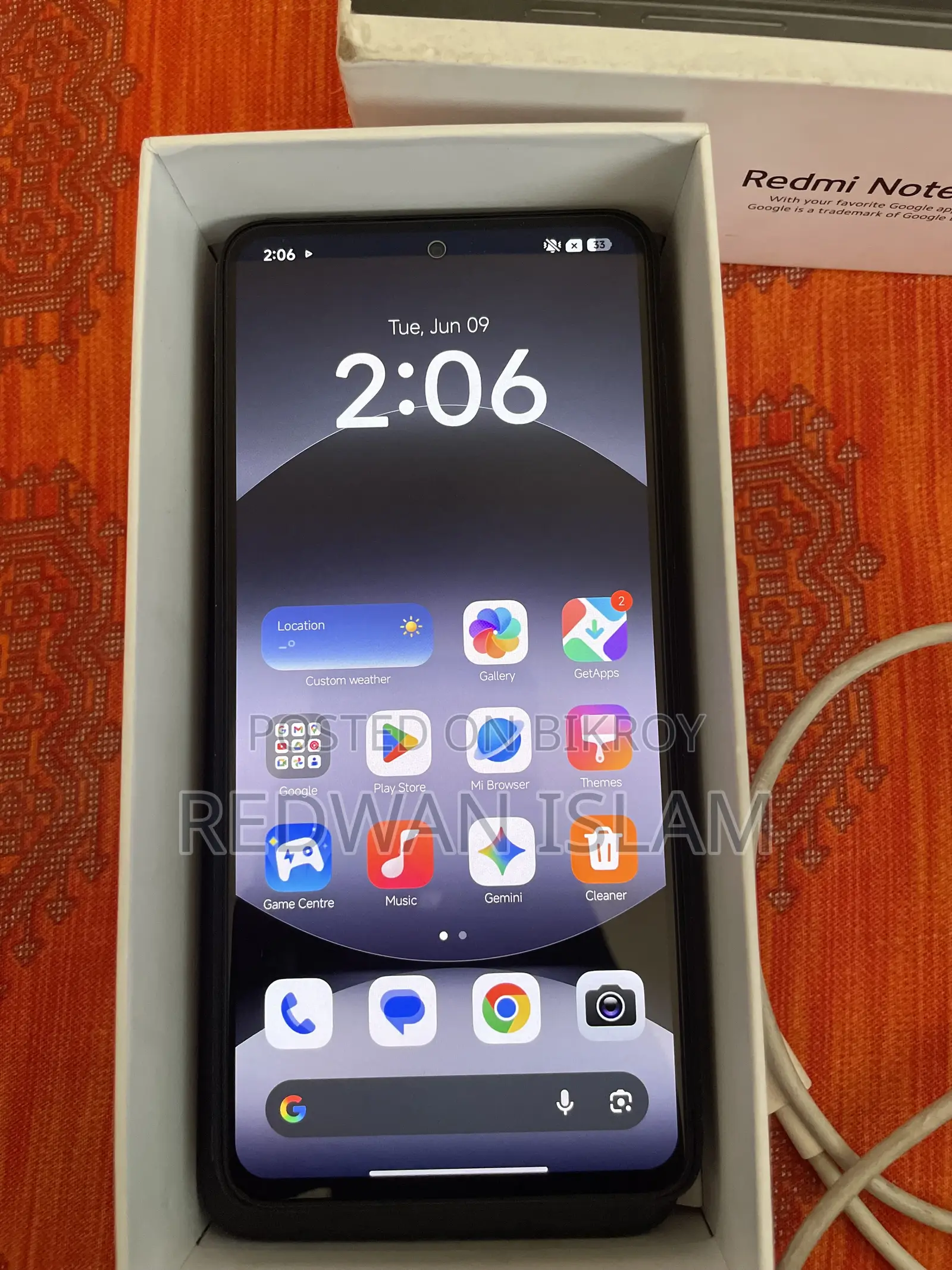 Xiaomi Redmi Note 14 4G 128 GB Black