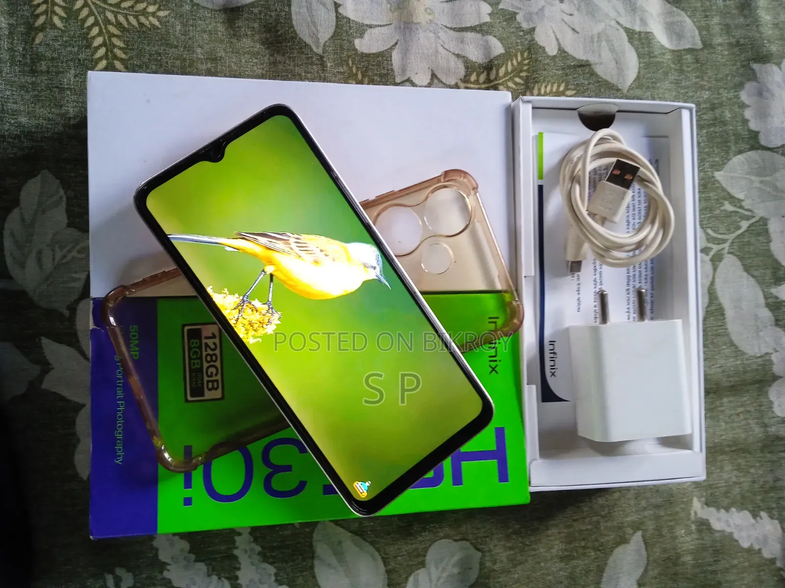ইনফিনিক্স হট ৩০আই ১২৮ জিবি অরেঞ্জ