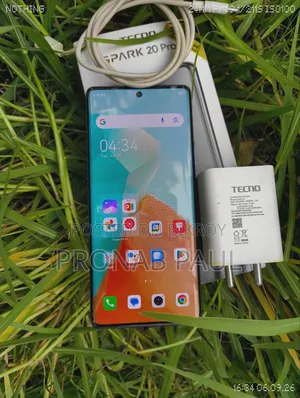 টেকনো স্পার্ক ২০ প্রো প্লাস ২৫৬ জিবি গ্রে