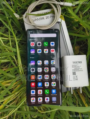 টেকনো স্পার্ক ২০ প্রো প্লাস ২৫৬ জিবি গ্রে
