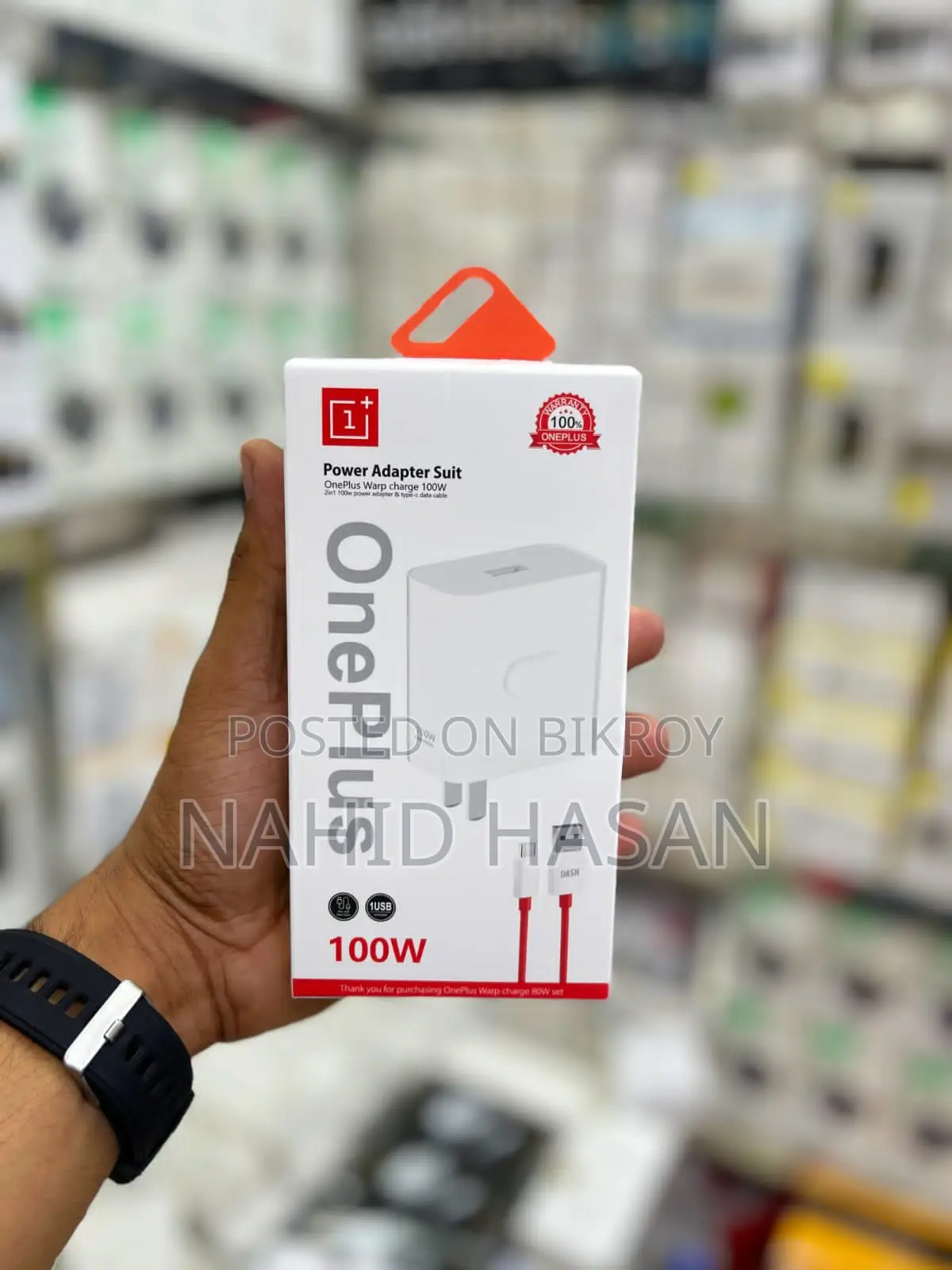 Oneplus Supervooc 100w Power Adapter With Cable