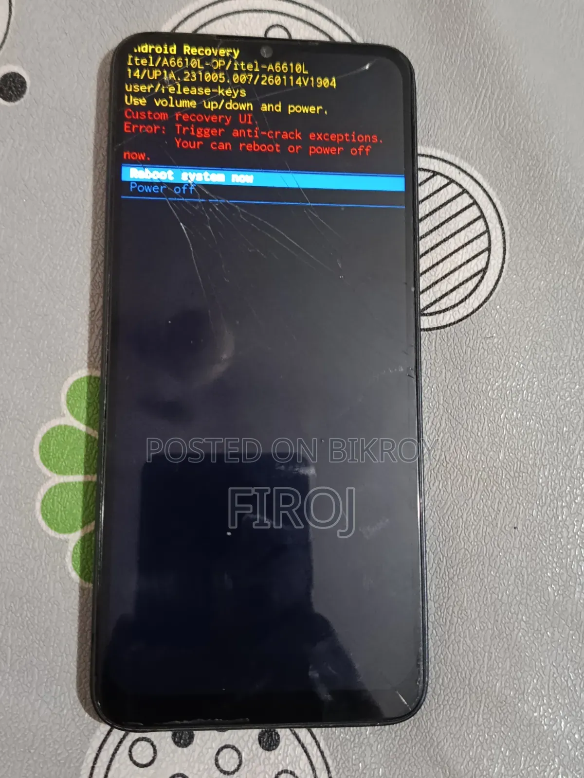 Itel A90 128 GB Black