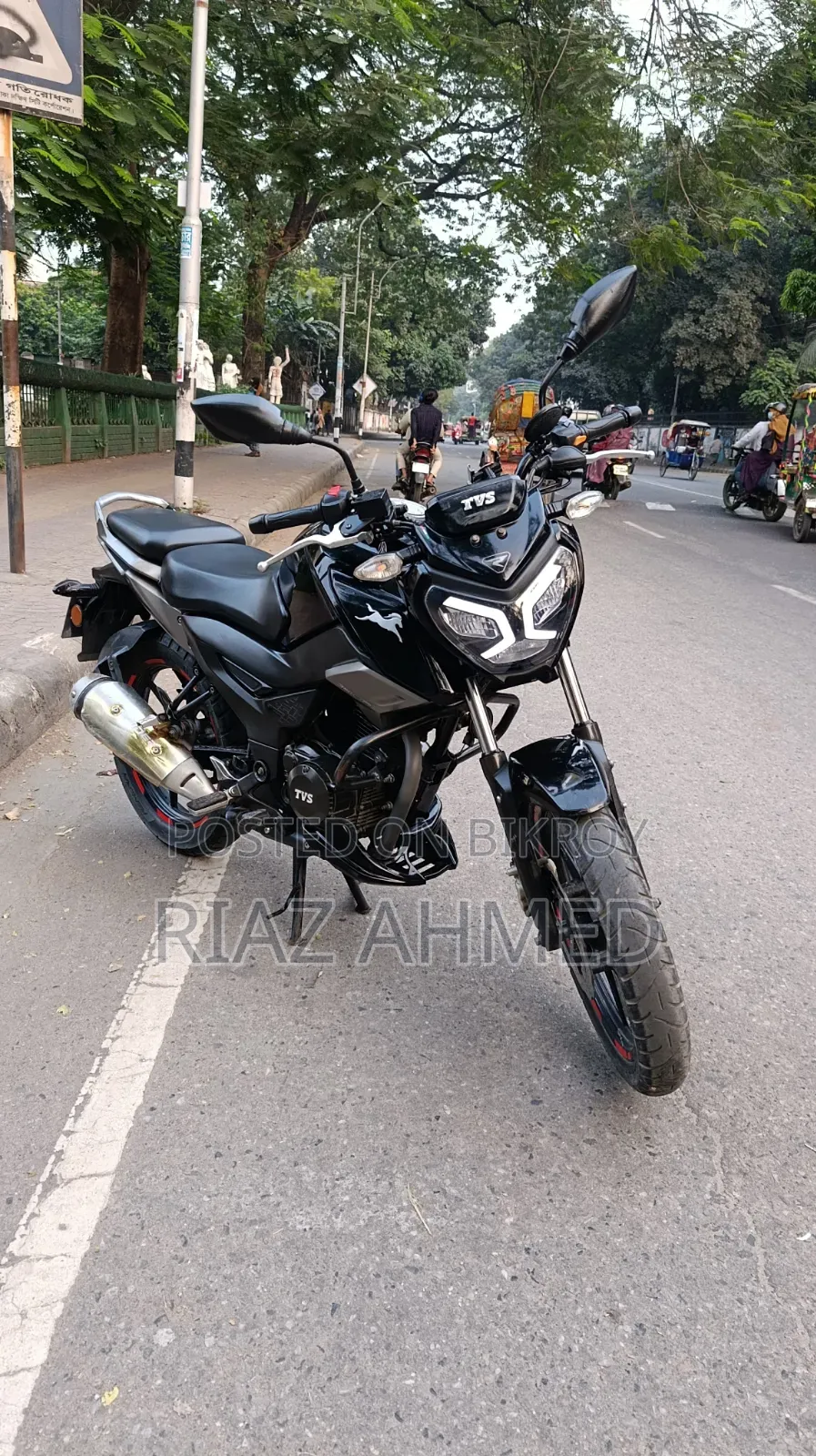 TVS Raider 125 2022 Black