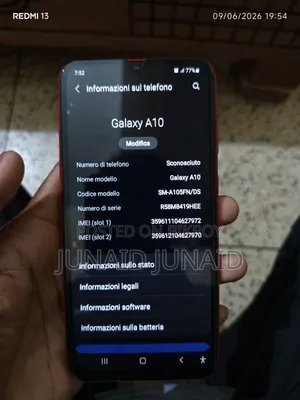 Samsung A10 32 GB Red